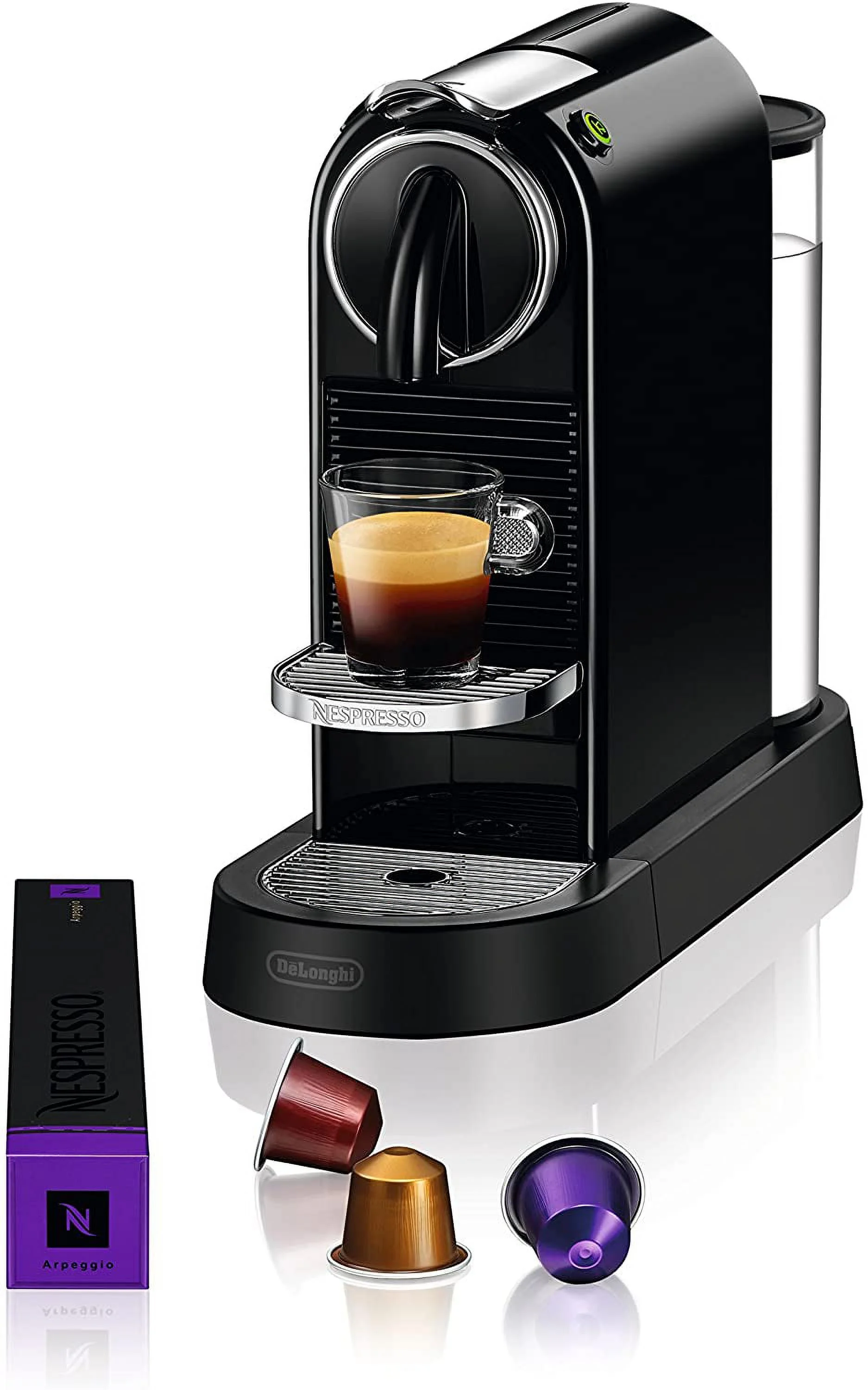 Excellent Nespresso CitiZ Coffee and Espresso Machine by De'Longhi with Milk Frother  Black