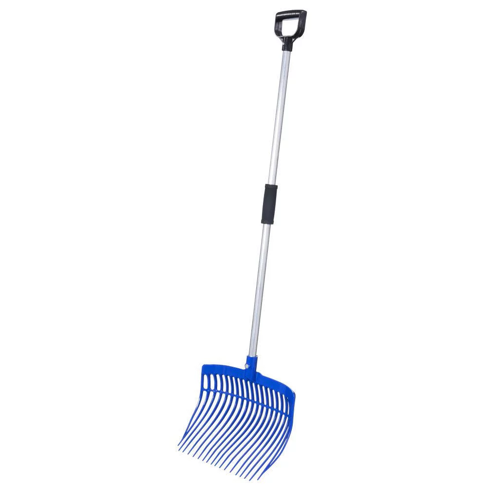 Tough1 Pro Pick Rounded Stall Fork Black