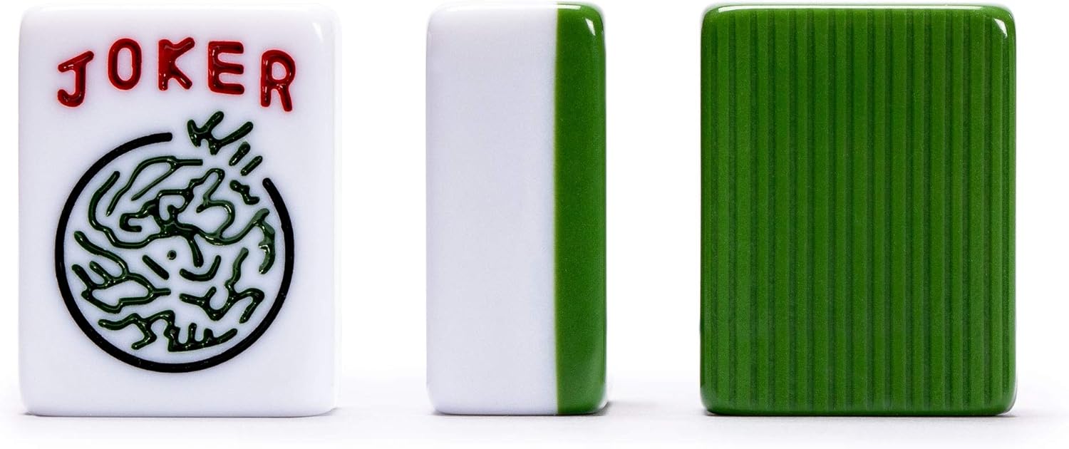 Yellow Mountain Imports Set of 166 American Mahjong Tiles, Huntington