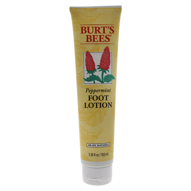 Peppermint Foot Lotion by Burts Bees for Unisex - 3.38 oz Lotion