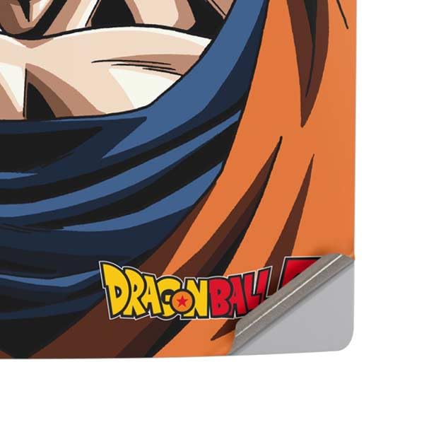 Skinit Decal Gaming Skin Compatible with PS5 Slim Disk Console - Officially Licensed Dragon Ball Z Goku Iconic Kanji Symbol Design