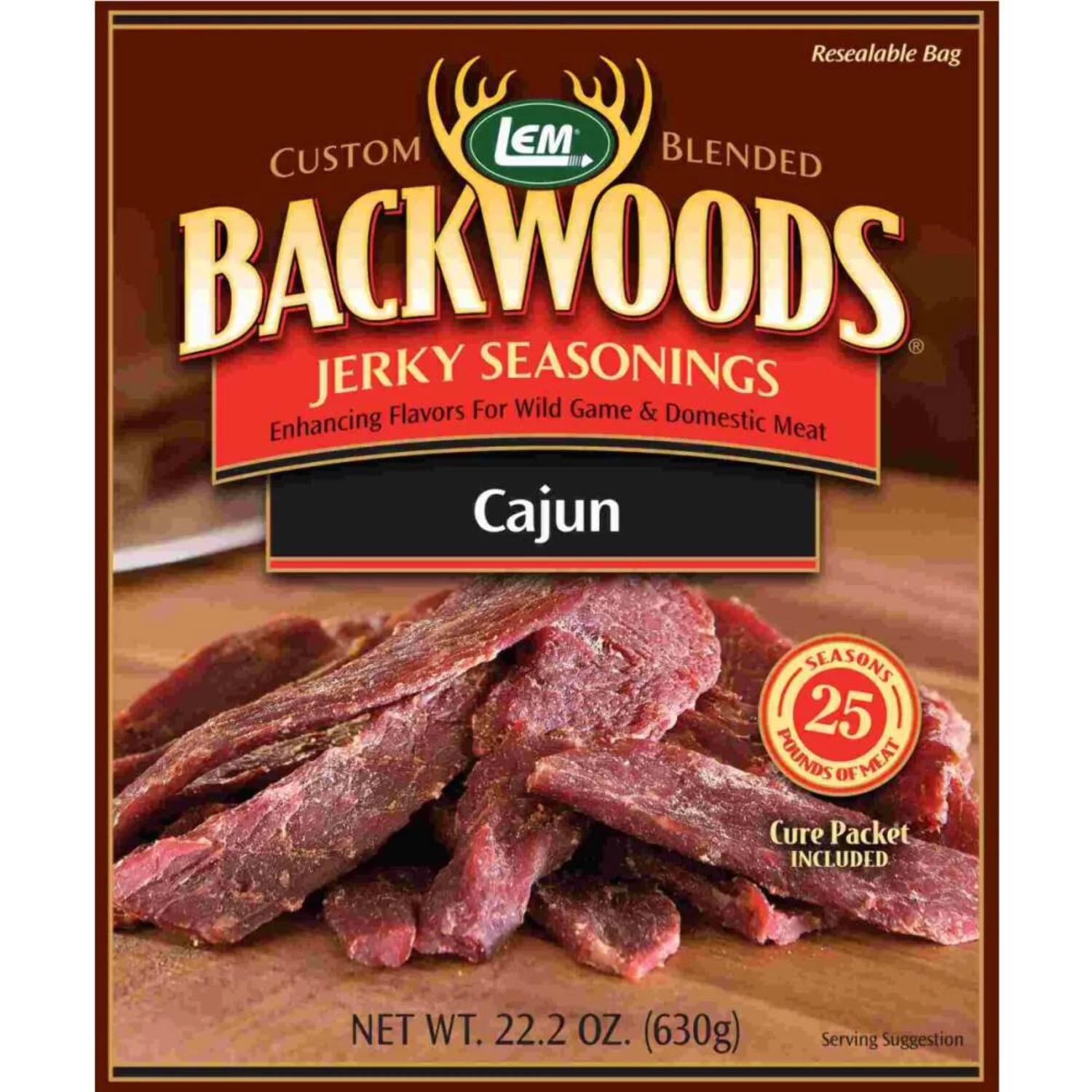 BACKWOODS CAJUN JERKY SEASONING