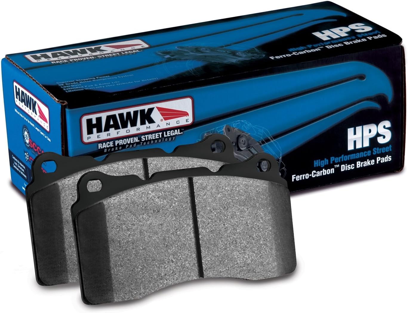Hawk HB453F.585 HPS High Performance Street Ferro-Carbon Disc Brake Pads