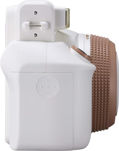 Fujifilm INSTAX Wide 300 Instant Film Camera, Toffee/Creme