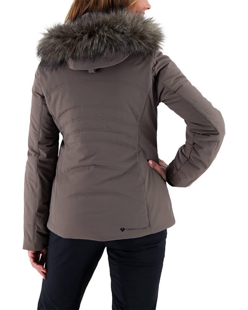 Obermeyer Womens Tuscany Elite Jacket, Suitable Grey, 2