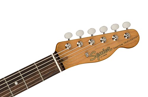 Squier Classic Vibe 70s Thinline Telecaster Electric Guitar, with 2-Year Warranty, Natural, Maple Fingerboard