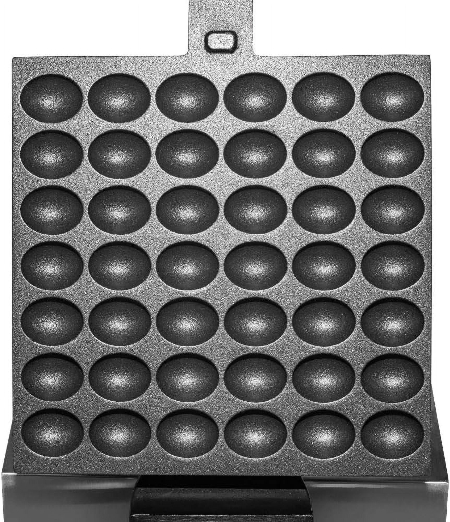 Bubble Waffle Maker | Waffle Iron With Nonstick Coating | Stainless Steel (Rotating (Square-Shaped))