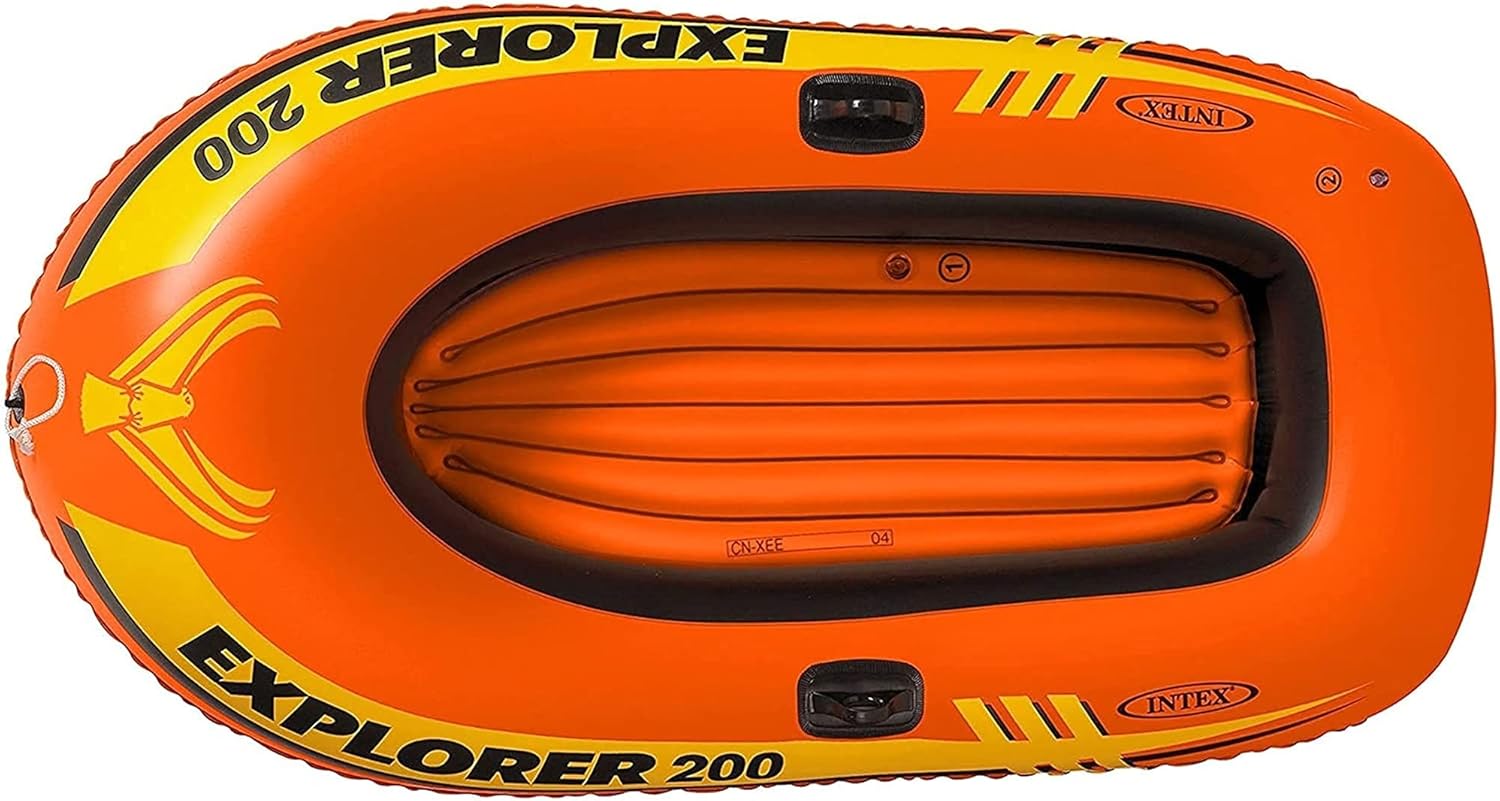 Inflatable Boat Set for Adults - Inflatable Fishing Boat, 2 Person Inflatable Kayak with Oars, Pump, Water Rafts for Lake, Pool 2 Kayak Water Sports