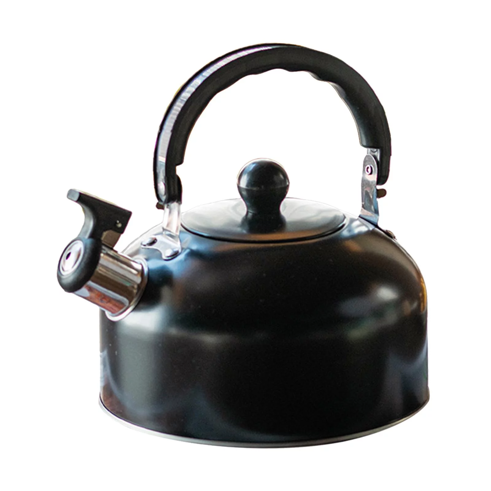whistling jug Kettles High Capacity for home Induction Cooker Black