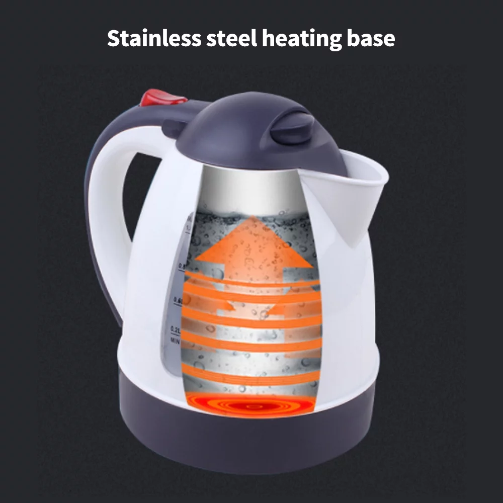 Nebublu Electric kettle,Portable Kettle Car Kettle Vifaleno Heater Bottle Pot 250W Heater Bottle Kettle Cup Tea Cup Tea Coffee Bottle Pot Portable PAPAPI kettle ERYUE 1000mL