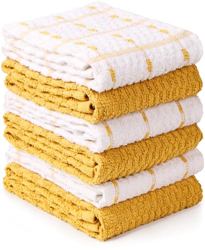 Towel and Linen Mart White Salon Towels, Pack of 12 (Not Bleach Proof, 16 x 27 Inches) Highly Absorbent Towels for Hand, Salon, Gym, Beauty, Spa, and Home Hair Care (White)