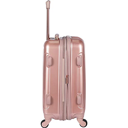 kensie Women's Alma Hardside Spinner Luggage, Expandable, Japanese Carmine Red, Carry-On 20-Inch