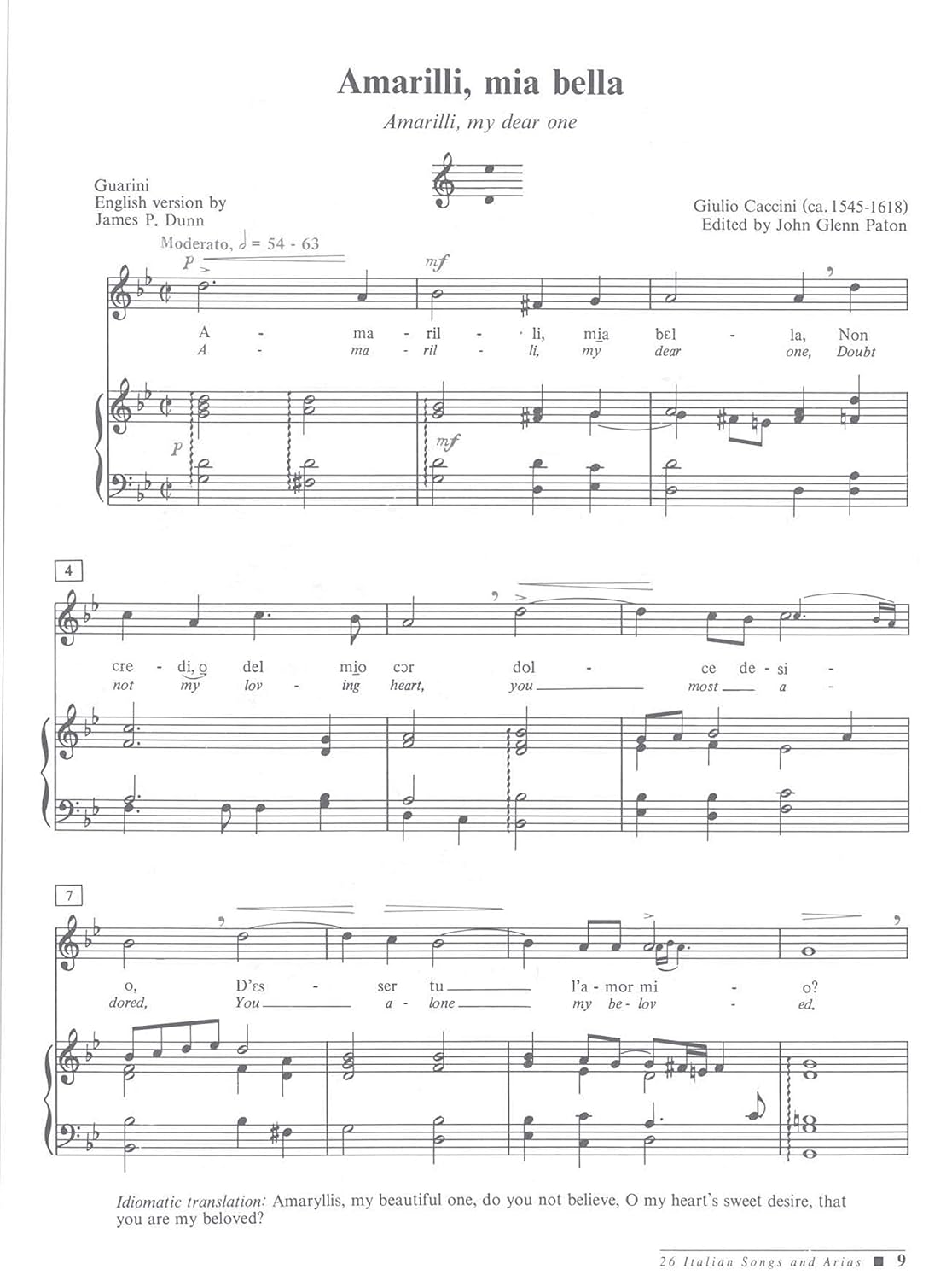 26 Italian Songs and Arias: Medium High Voice, Book & CD