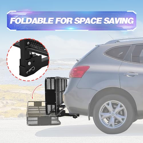 Young 500lb Folding Cargo Rack Carrier 60