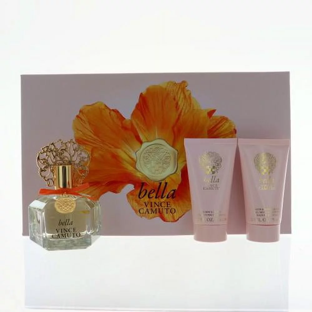 Vince Camuto Bella Women 3 Piece Gift Set - 3.4 Oz Eau De Parfum Spray By Vince Camuto