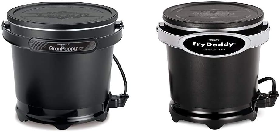 Presto 05411 GranPappy Electric Deep Fryer and Presto 05420 FryDaddy Electric Deep Fryer