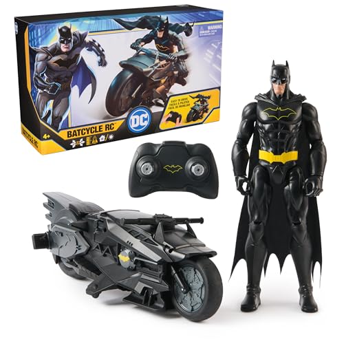 DC Comics, Batman Stealth Remote Control Batcycle with 12