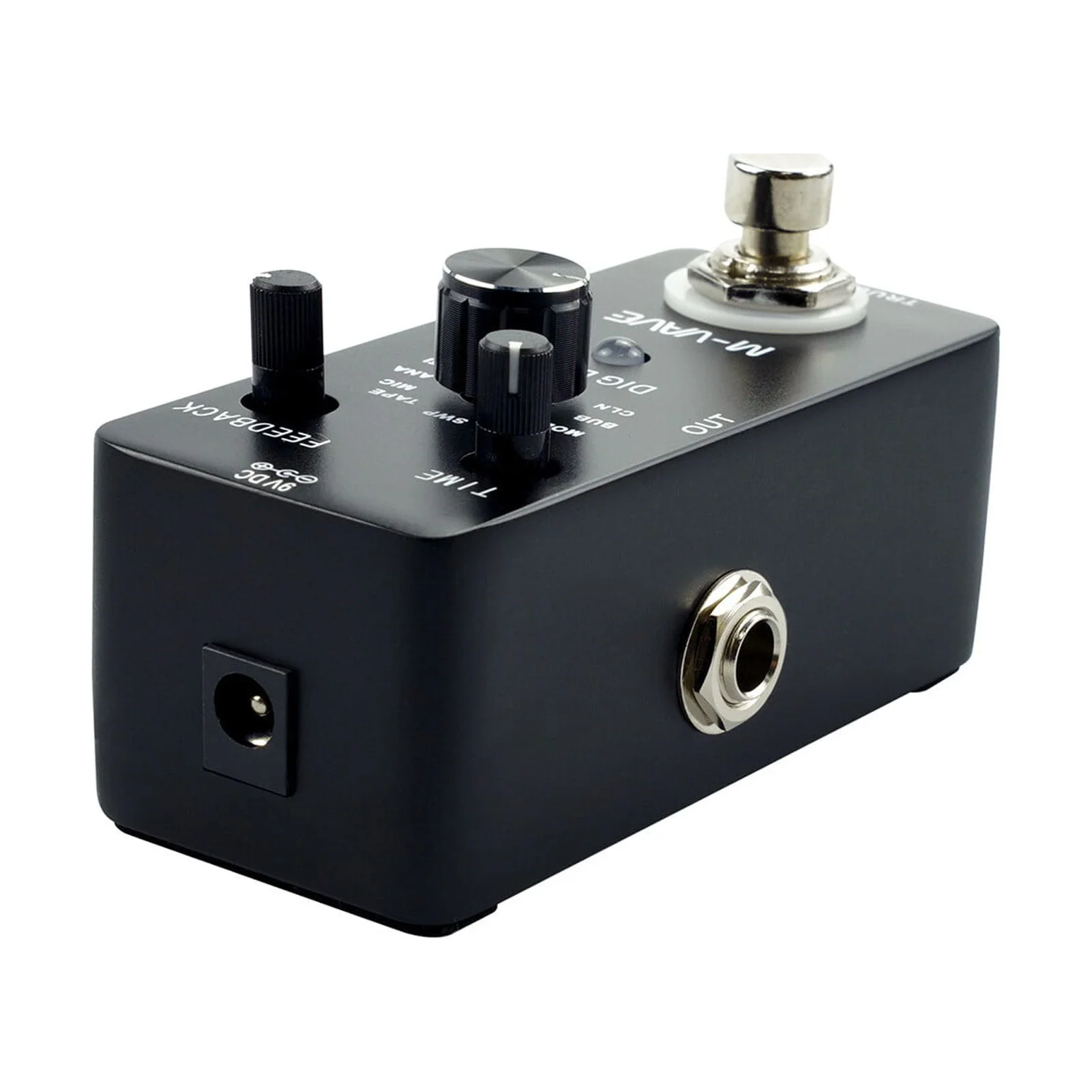 M-VAVE DIG DELAY Digital Delay Guitar Effect Pedal with 9 Delay Effects True Bypass Full Metal Shell