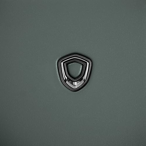 Traveler's Choice Markham Hardside Expandable Luggage with Double Spinner Wheels, Carry-On 21-Inch Suitcase, Green