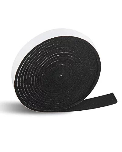 High Temp Grill Gasket Big Green Egg Accessories Replacement Heat Felt BBQ Smoker Black Gasket Adhesive Pre-Shrunk Self Stick Felt 14ft L/XLarge Big Green Egg