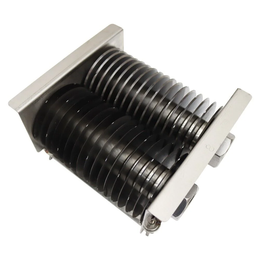 Meat Cutter Steak Vegetable Slicer with 8mm Knife Set Stainless Steel 500KG/H