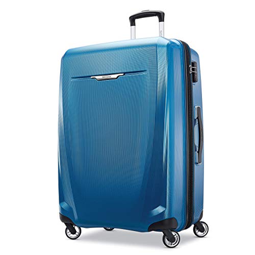 Samsonite Winfield 3 DLX Hardside Expandable Luggage with Spinners, Silver, Carry-On 20-Inch