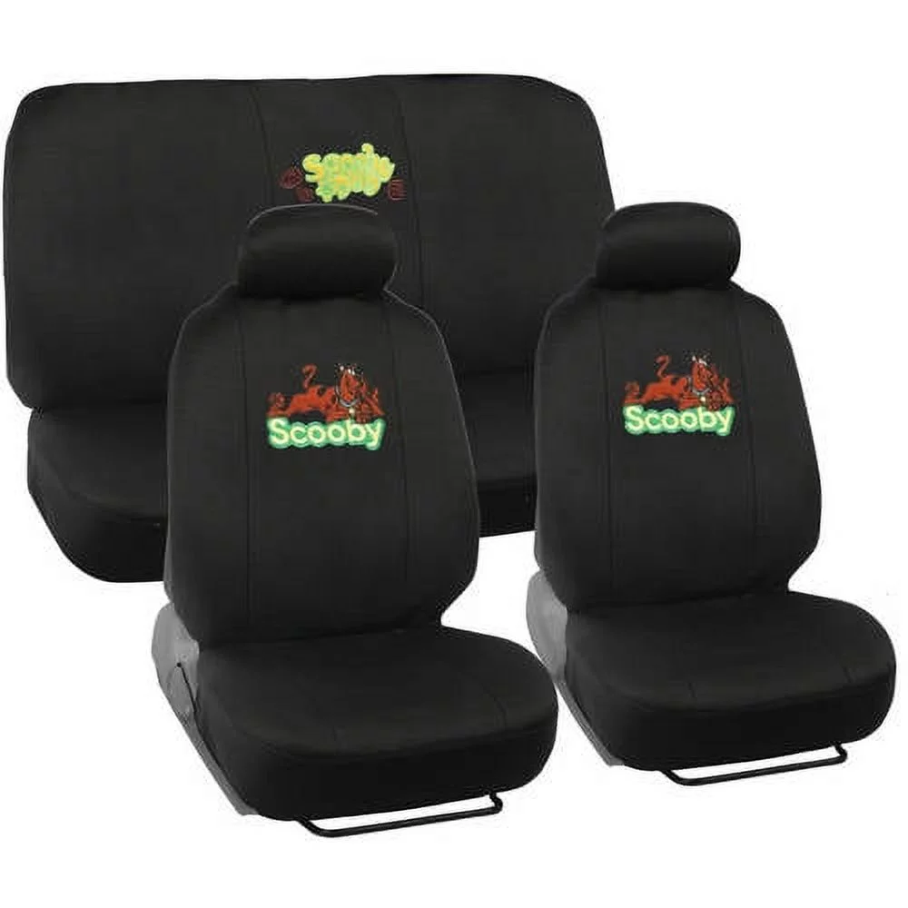 BDK Scooby-Doo Original Seat Covers for Car and SUV, Full Set