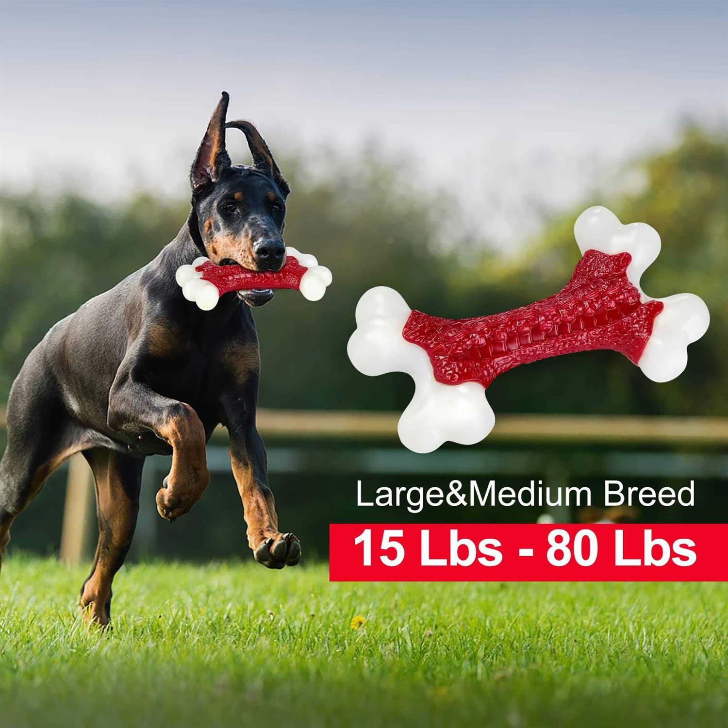 Kseroo Tough Dog Toys Toys for Aggressive Chewers Large Breed - Pet Supplies online store