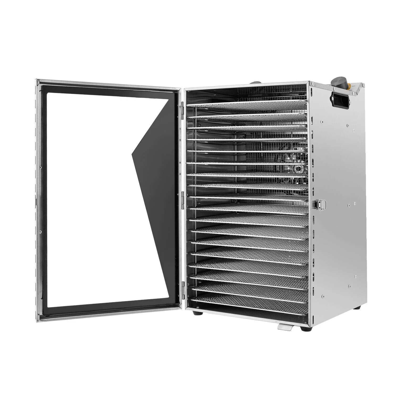 600W Baking Machine 18 Tray Food Dehydrator for Fruit, Meat, Beef, Jerky, Herbs,18 Grids,30-90°C/86℉ -194℉