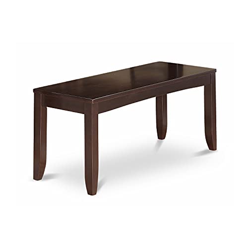 East West Furniture LYAN5-CAP-C Lynfield 5 Piece Modern Set Includes a Rectangle Wooden Table with Butterfly Leaf and 4 Linen Fabric Dining Room Chairs, 36x66 Inch, Cappuccino