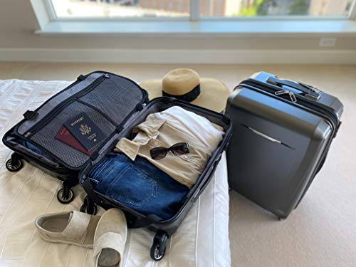 Samsonite Winfield 3 DLX Hardside Expandable Luggage with Spinners, Silver, Carry-On 20-Inch