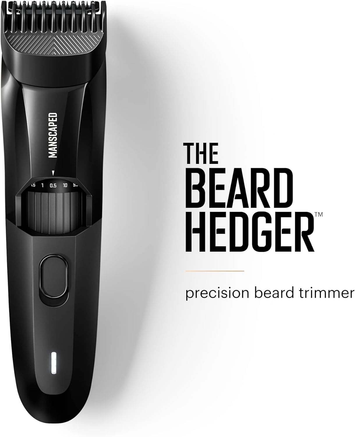 MANSCAPED® The Face Grooming Duo Contains: The Beard Hedger® Premium Precision Beard Trimmer and The Weed Whacker® 2.0 Nose and Ear Hair Trimmer