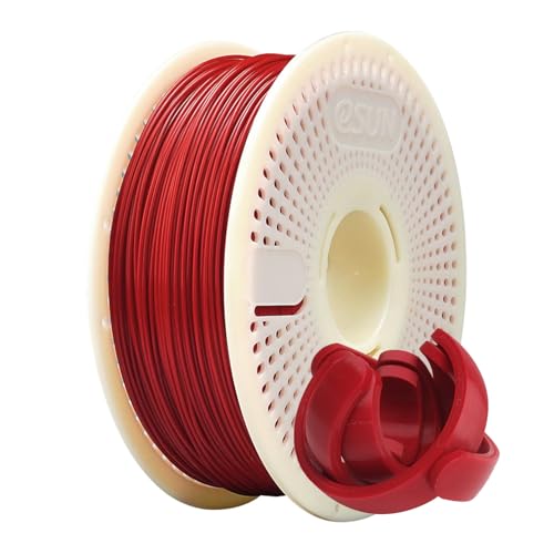 eSUN PLA+ Refilament 1.75mm and Upgarded eSpool+ Set, Reusable and Removable Filament Spool Replacement with 3D Printer Refill PLA Plus, 1KG Spoolless 3D Printing Filament, Cold White