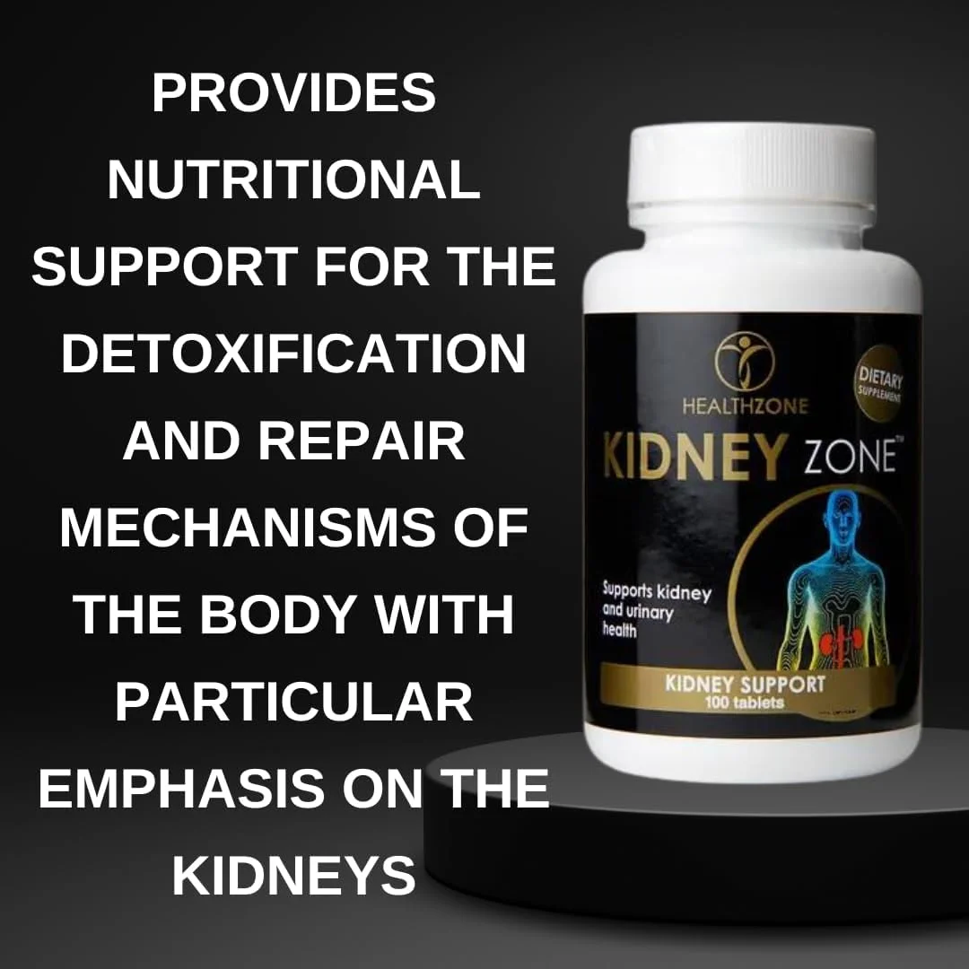 KIDNEY ZONE - SUPPORTS KIDNEY AND URINARY HEALTH