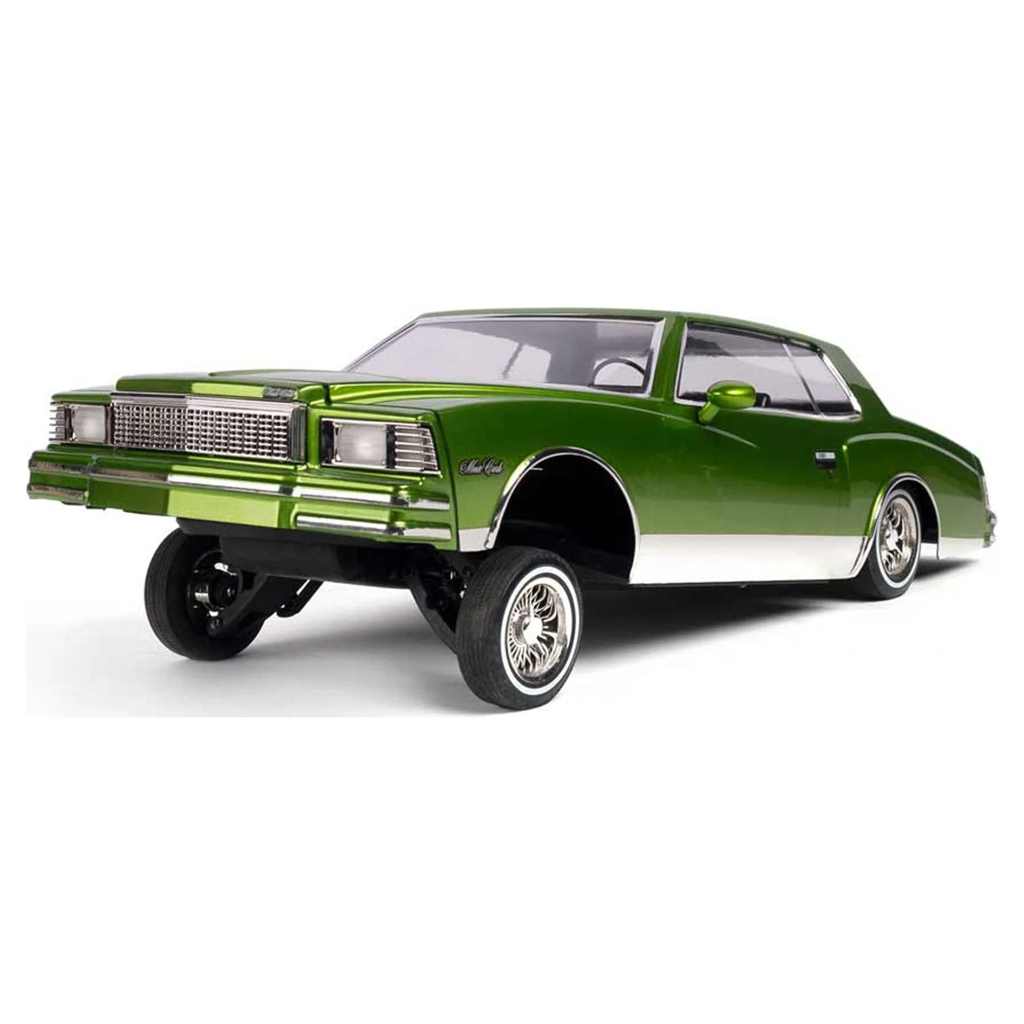 Redcat Racing 1/10 1979 Chevrolet Monte Carlo Brushed 2 Wheel Drive Lowrider RTR Ready to Run Green RER15154 Cars Elec RTR 1/10 On-Road