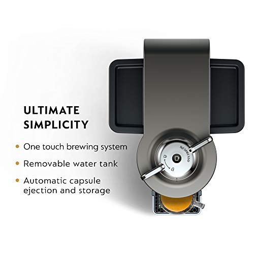 Nespresso Vertuo Coffee and Espresso Maker by De'Longhi, Graphite Metal