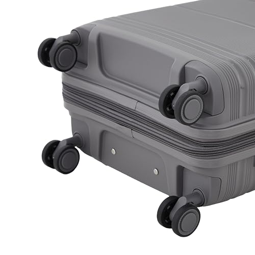 Travelers Club Astralnaut Hardside Expandable Spinner Luggage, Quiet Shade, 20