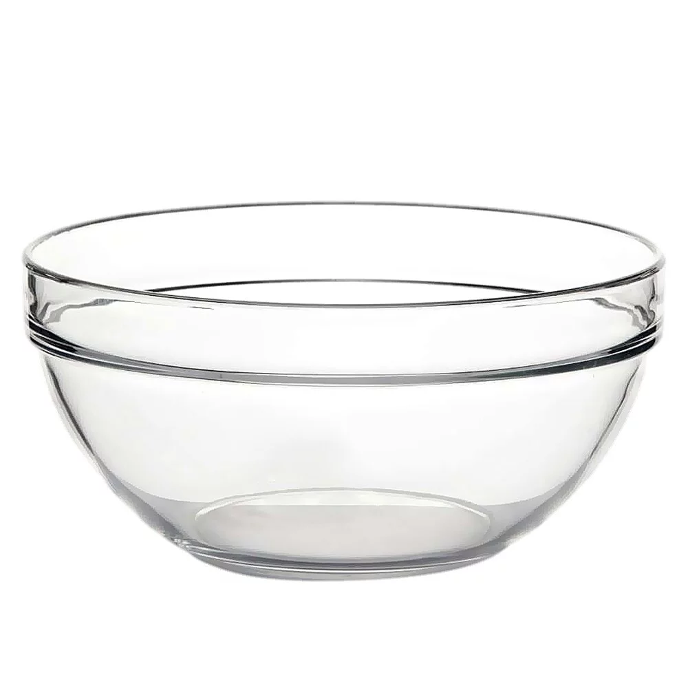 Stackable Glass Bowl 9 Inch Diameter