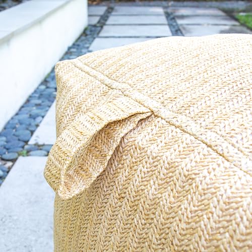 Big Joe Tuffet Weatherproof Bean Bag Chair, Paprika Bella Sunmax, Durable Weather Resistant Fabric, 2.5 feet Teardrop