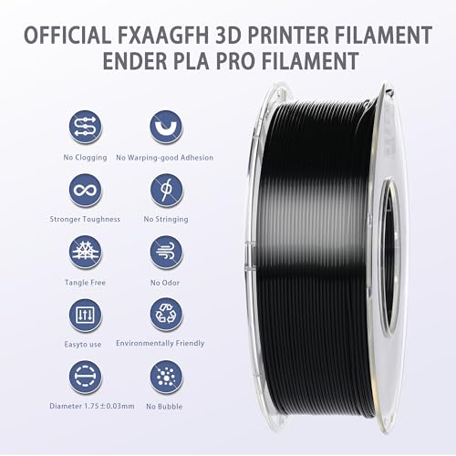 Rainbow 3D PLA Printer Filament 1.75 mm, Matte 3 D PLA Printing Print Filament +/-0.03mm, 1kg/2.2lbs