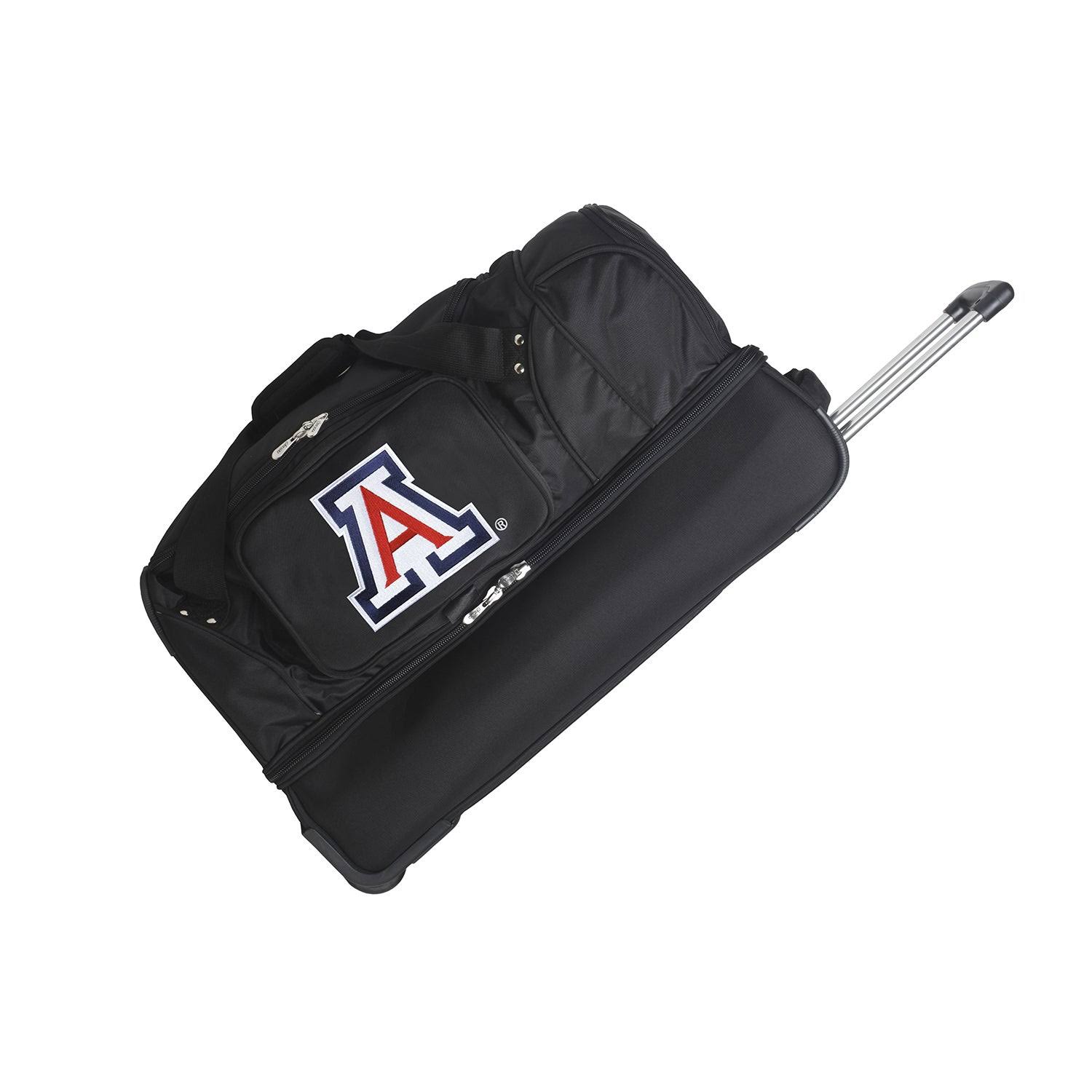 Arizona Wildcats 27-inch Rolling Duffel Bag