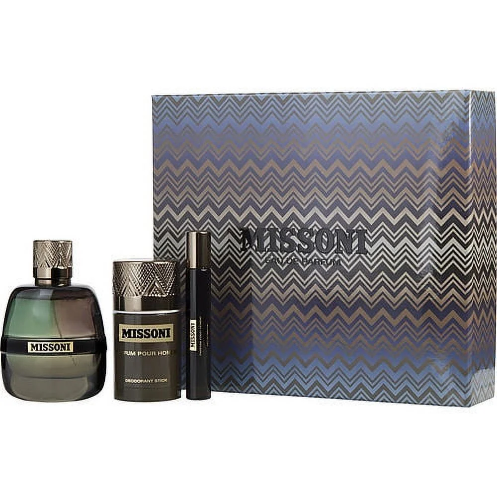 Missoni by Missoni 2017 Men's Fragrance Set - 3-piece - Captivating Blend