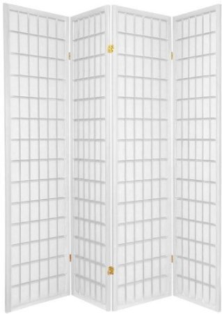 Panel Shoji Screen Room Divider 3-10 Panel (3 Panel, Black, White, Cherry, Natural)