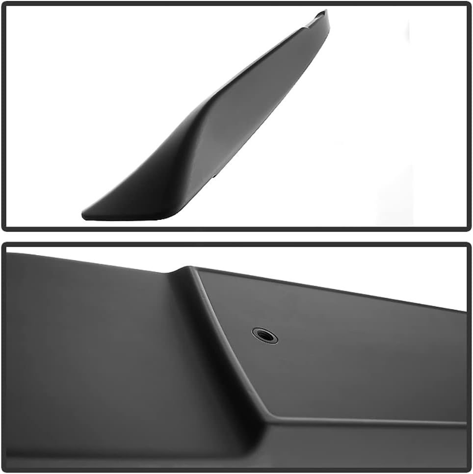 VIPMOTOZ Hellcat Style Paintable Rear Trunk Lip Spoiler Wing Compatible With 2011-2018 Compatible with Dodge Charger