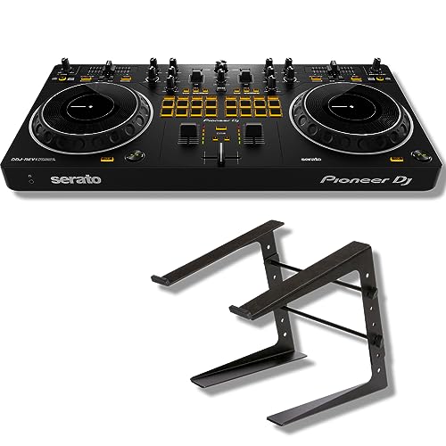 Pioneer DDJ-REV7 2-deck Serato DJ Controller with Decksaver DS-PC-DDJREV7 Polycarbonate Cover for Pioneer DDJ-REV7