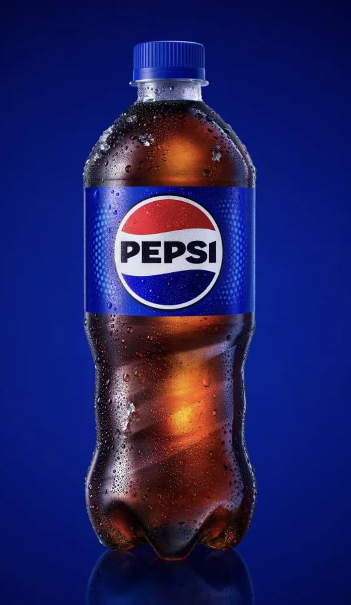Pepsi Soda 20oz Bottles (Pack of 24)
