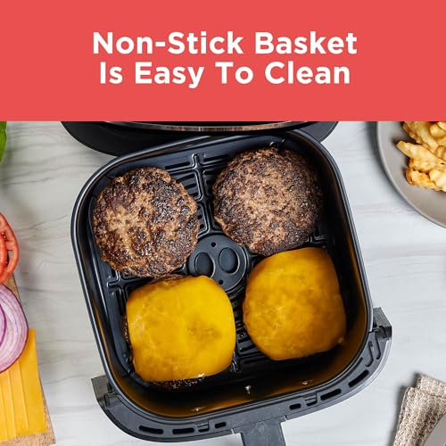 BLACK+DECKER Purifry 2QT Air Fryer, Crispy Deep Fried Taste without the Fat, Plus Bake, Dehydrate, and Keep Food Warm, Digital Touchscreen and Auto Shut-Off