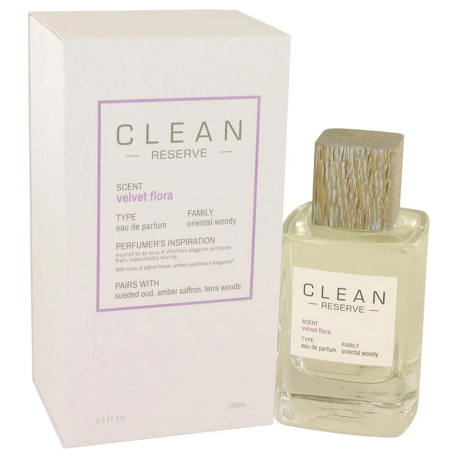 Clean Velvet Flora by Clean Eau De Parfum Spray 3.4 oz for Women