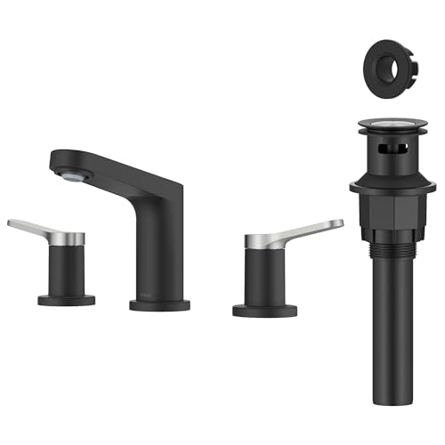 KRAUS Indy Single Handle One Hole Bathroom Sink Faucet in Chrome, KBF-1411CH