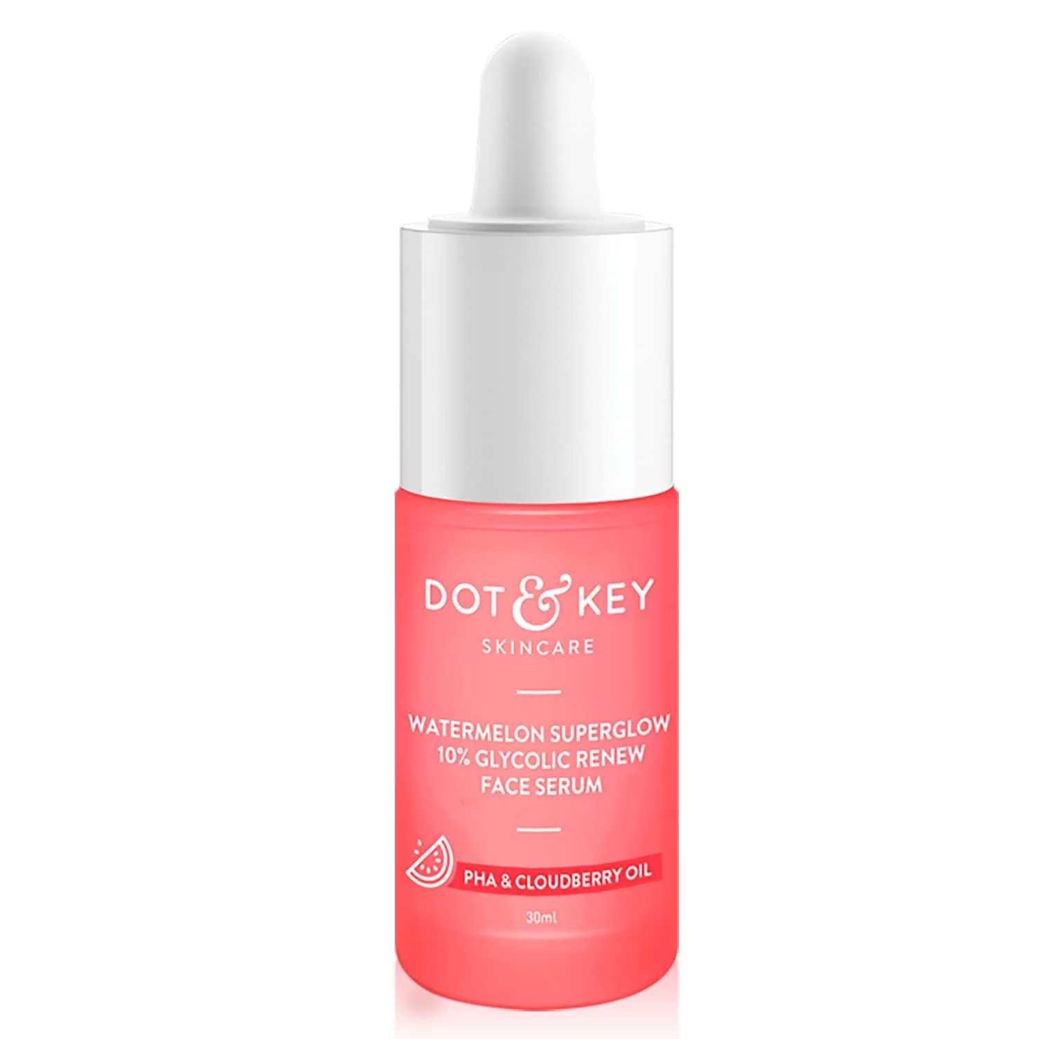 Dot & Key Watermelon 10% Glycolic Acid Glow Face Serum, With KojicI Targets Pigmentation And Oily Skin, 30ml